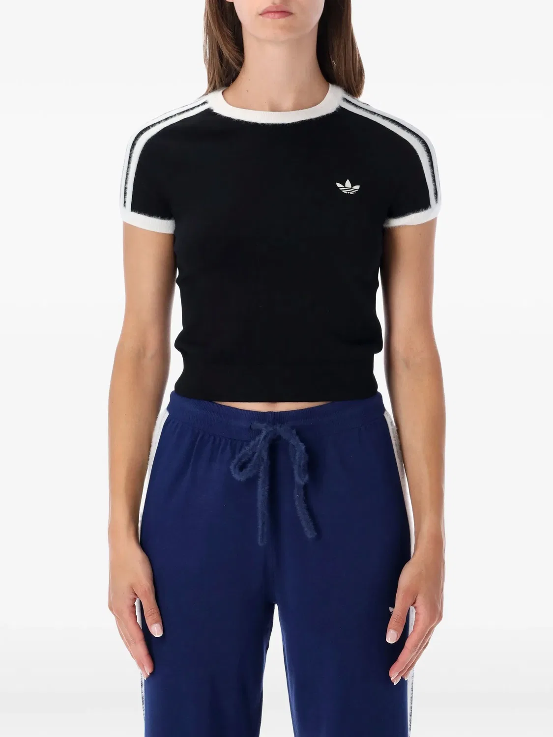 Трикотажная футболка Adidas, черный