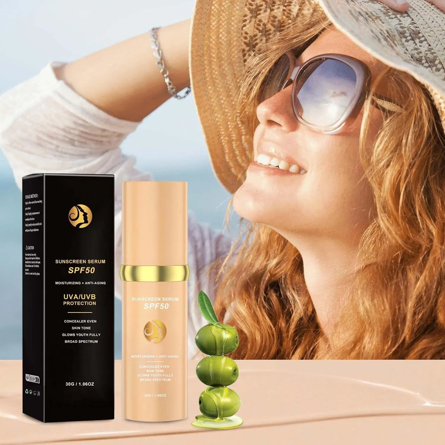 Сыворотка SPF 50 с эффектом тонального средства, 30 мл, 1 шт Generic — фото 2