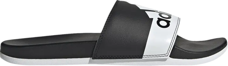 

Сандалии Adidas Adilette Comfort Slide, черный/белый