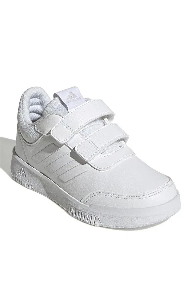 Детские спортивные туфли для девочек на липучке Tensaur Sport 2.0 Adidas, White — фото 2