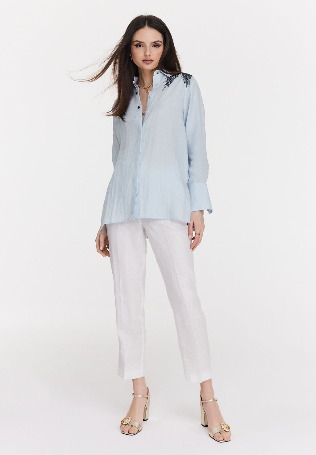 

Рубашка Ready To Wear Taranko, синяя
