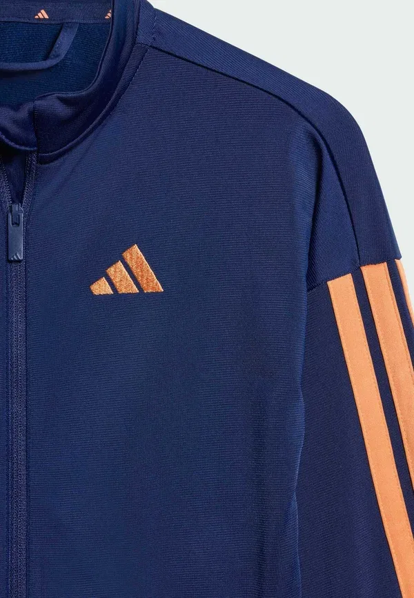 Костюм спортивный с технологией Omni-heat и ClimaCool I 3s tr ts 205 set, Adidas Originals, темно-синий, Dusky Orange — фото 3