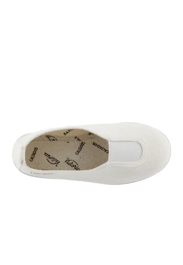 Тапочки с эластичной вставкой Victoria slipper gimnasia panama elastic - slip-ons Victoria Shoes, Blanco, белый — фото 3
