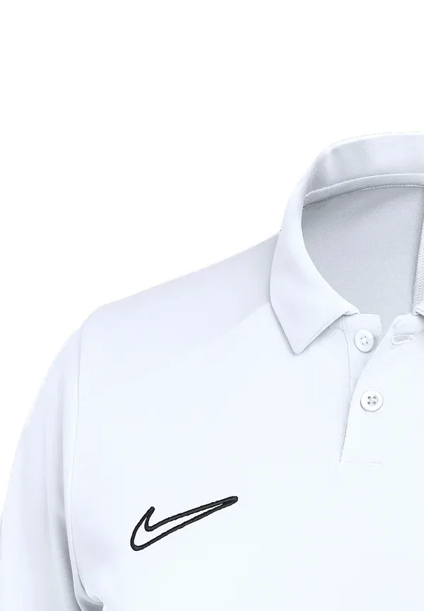 Поло дышащая Polo Nike Performance белый,черный — фото 3