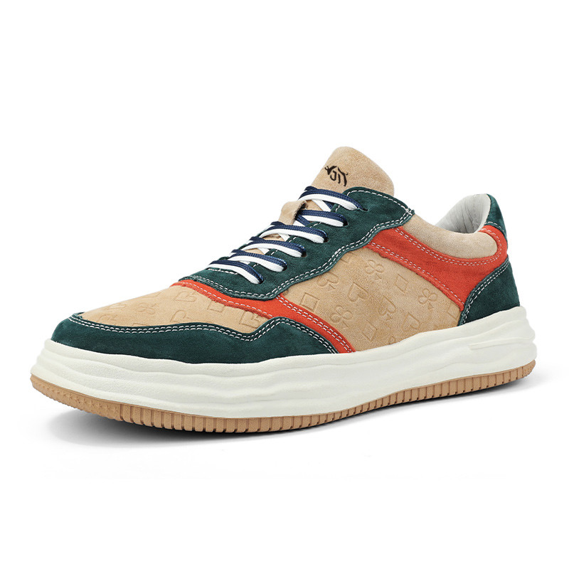 

Нескользящие низкие кроссовки для мужчин Bull Thunder, Beige Green