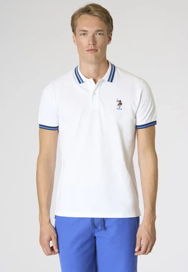 Футболка поло 100% хлопок, Regular Fit U.S. Polo Assn., белый