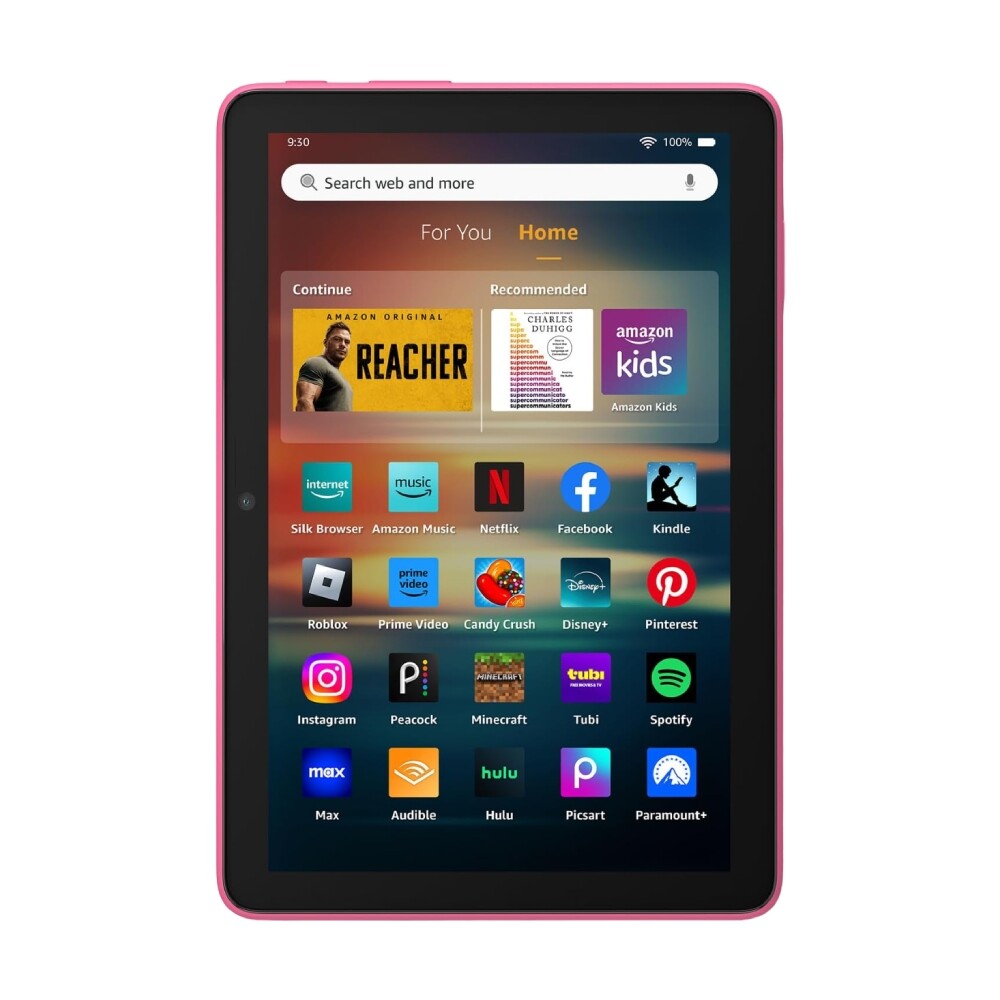 

Планшет Amazon Fire HD 8 (2024), 8", 3 ГБ/32 ГБ, поддержка рекламы на экране блокировки, розовый