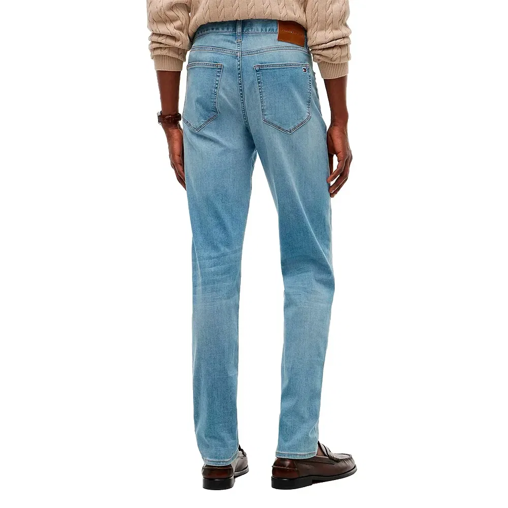 Мужские джинсы с потертостями Bleecker Cruz Tommy hilfiger, Blue — фото 2