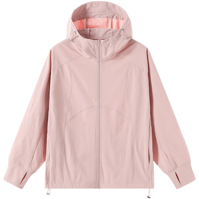 Детская куртка для защиты от солнца с капюшоном BALENO, Pink