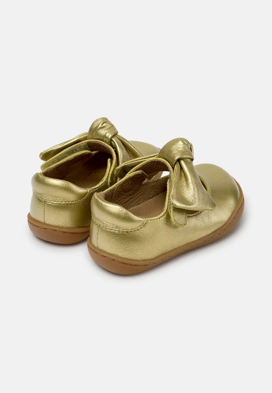 Peu cami - детские туфли Camper, Gold-Coloured — фото 4
