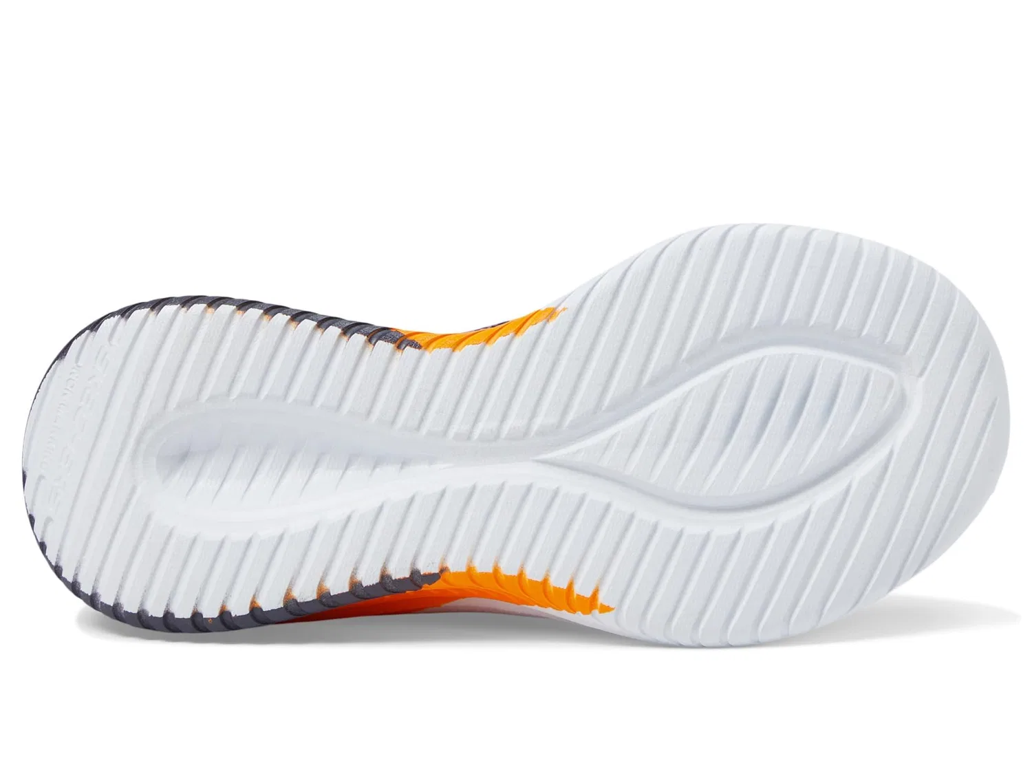 Детские кроссовки для мальчиков с растягивающимся верхом Skechers Ultra Flex 3.0, Navy Blue Orange — фото 3