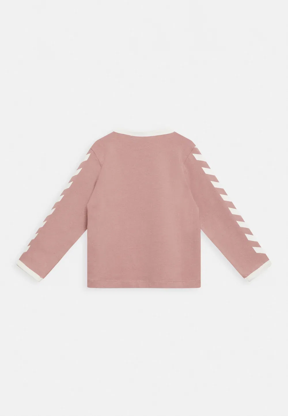 Комплект из двух футболок унисекс Flipper с длинными рукавами Hummel, Grey Melange/Wood Rose — фото 3
