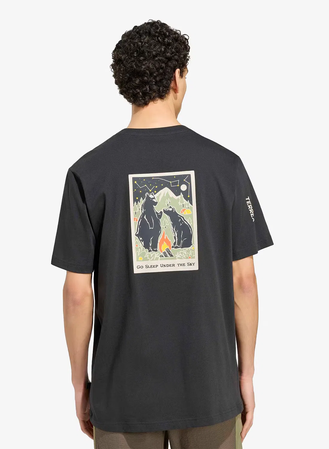 Футболка с принтом Terrex Camper Graphic Adidas, черный — фото 2