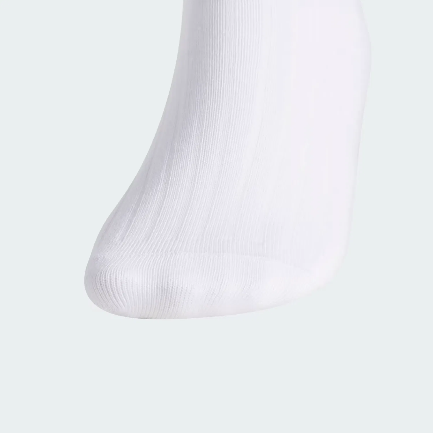 Носки высокие ультралегкие, 2 пары, Trefoil Adidas Originals, белый/светло-серый — фото 2