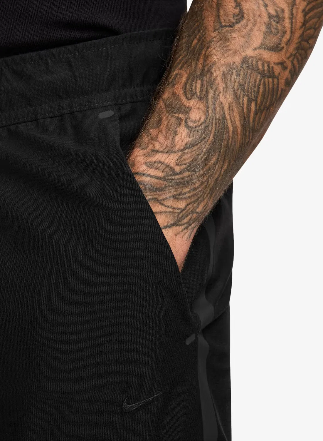 Штаны с вязаным дизайном Nike, черный — фото 3