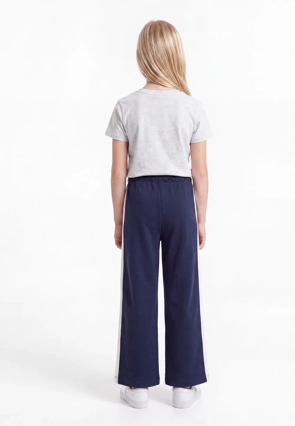 Спортивные штаны свободного кроя в стиле университетской формы Gap, Vintage Navy — фото 2