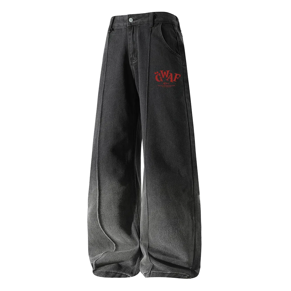 Детские джинсы прямого кроя Jeans GWAF, Black