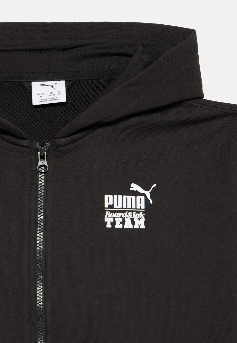 Худи на молнии PUMA 'Mid90s' черного цвета — фото 3