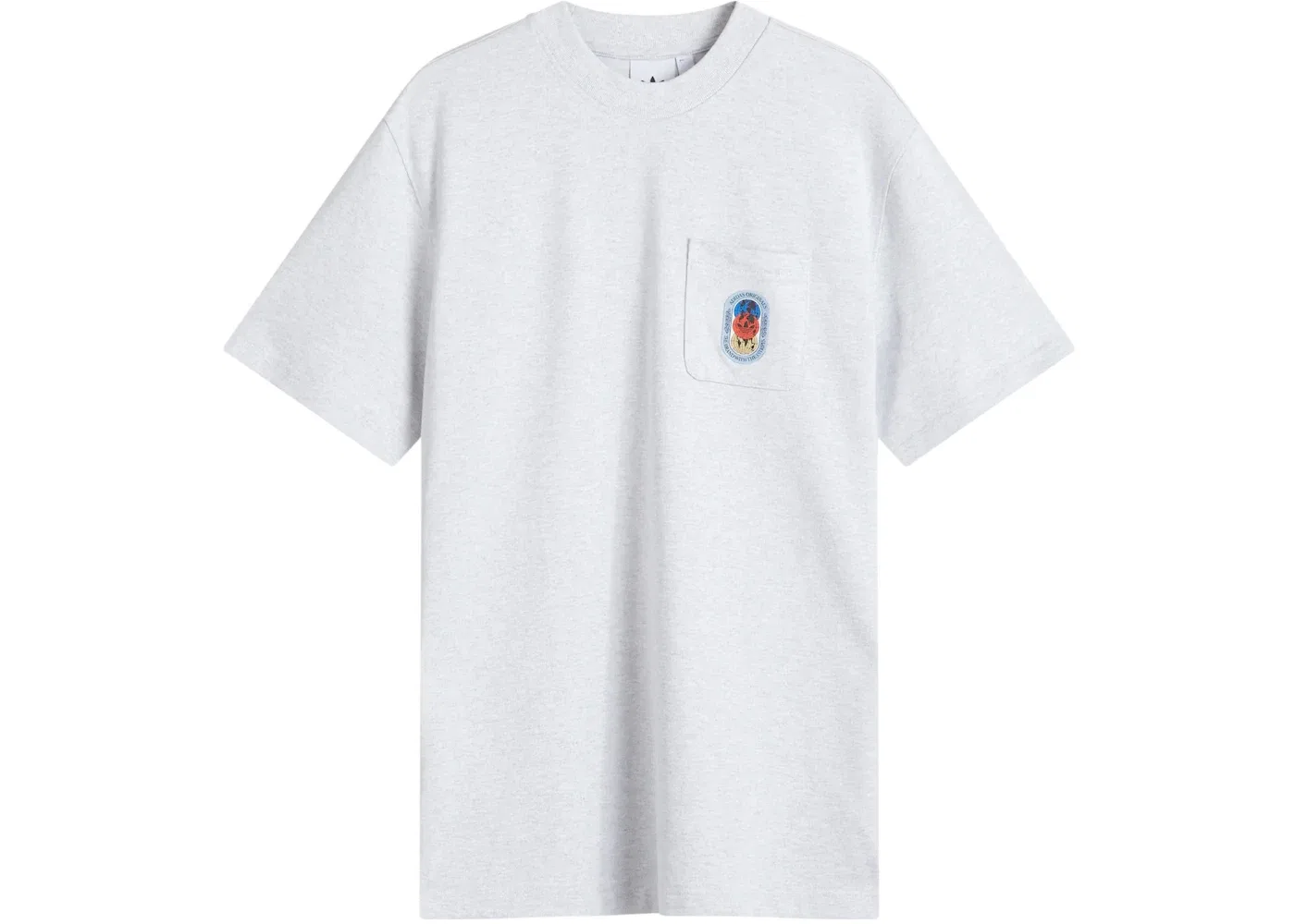 Мужская футболка с логотипом OLPC II Adidas, цвет Light Grey Heather