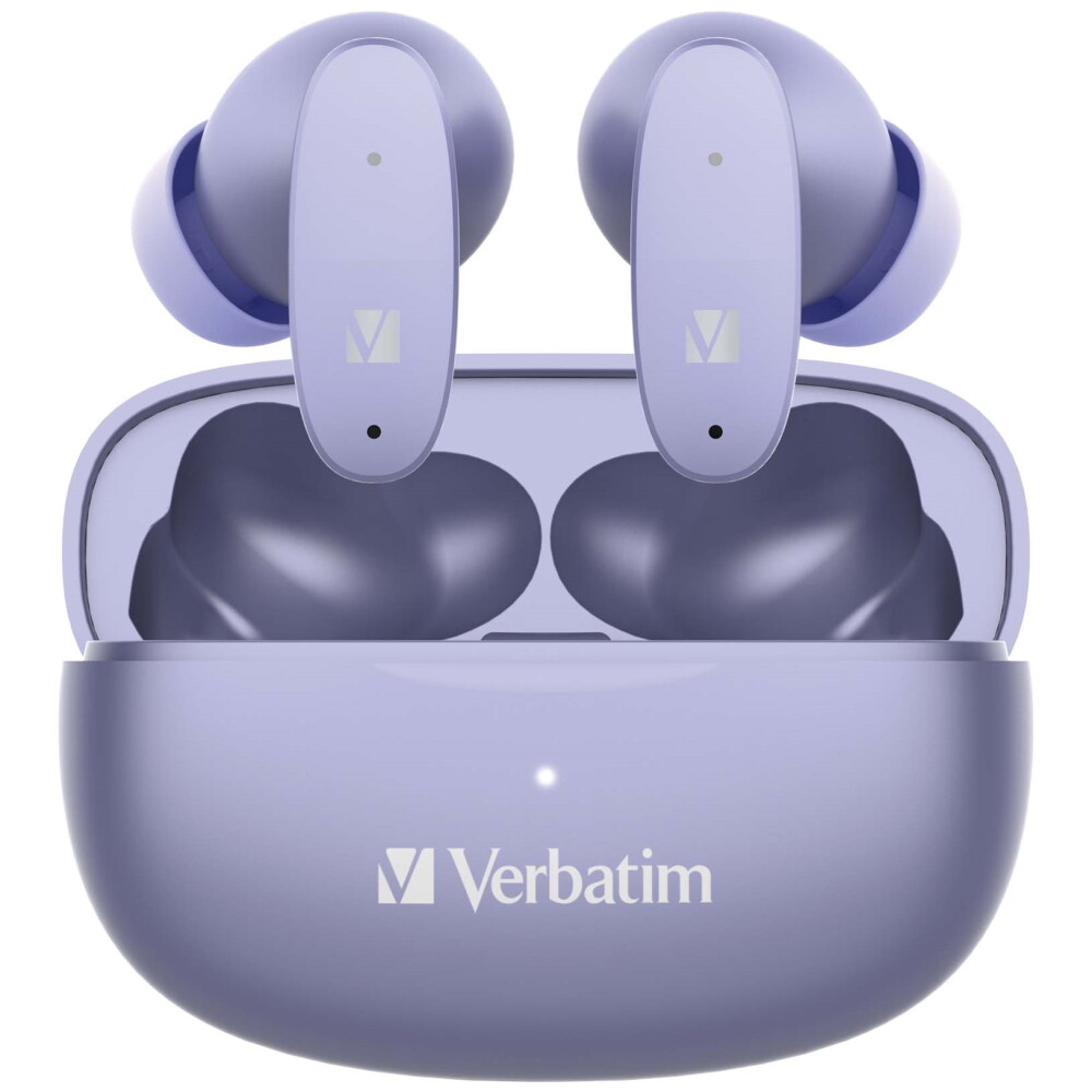 

Беспроводные наушники Verbatim Bluetooth 5.3 ENC In-Ear, Фиолетовый
