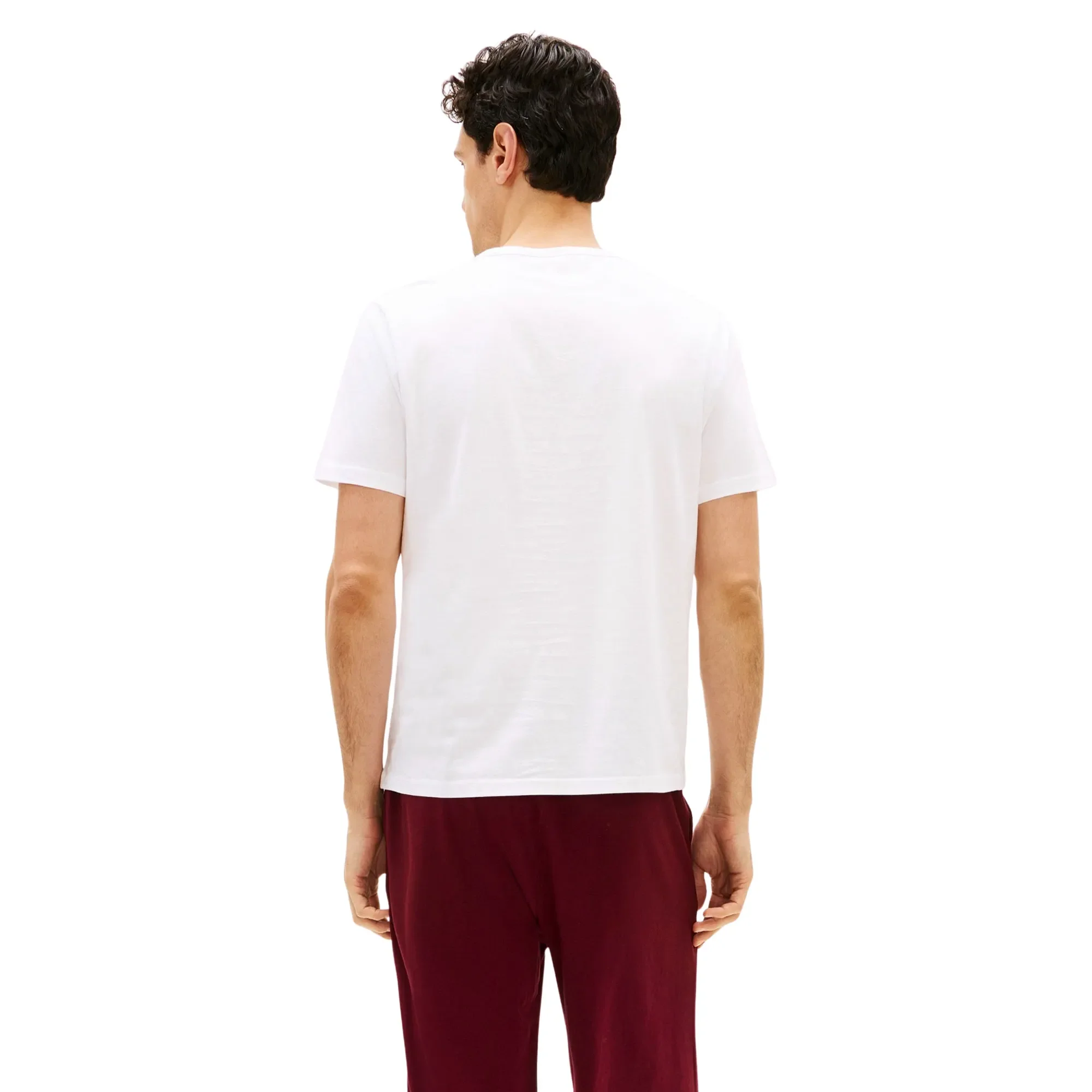 Комплект футболок Tommy Hilfiger Regular Fit, 3 предмета, серый/белый/синий — фото 4