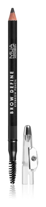 

Перманентный карандаш для бровей с кисточкой MUA Makeup Academy Brow Define, оттенок гrey 1.2 г
