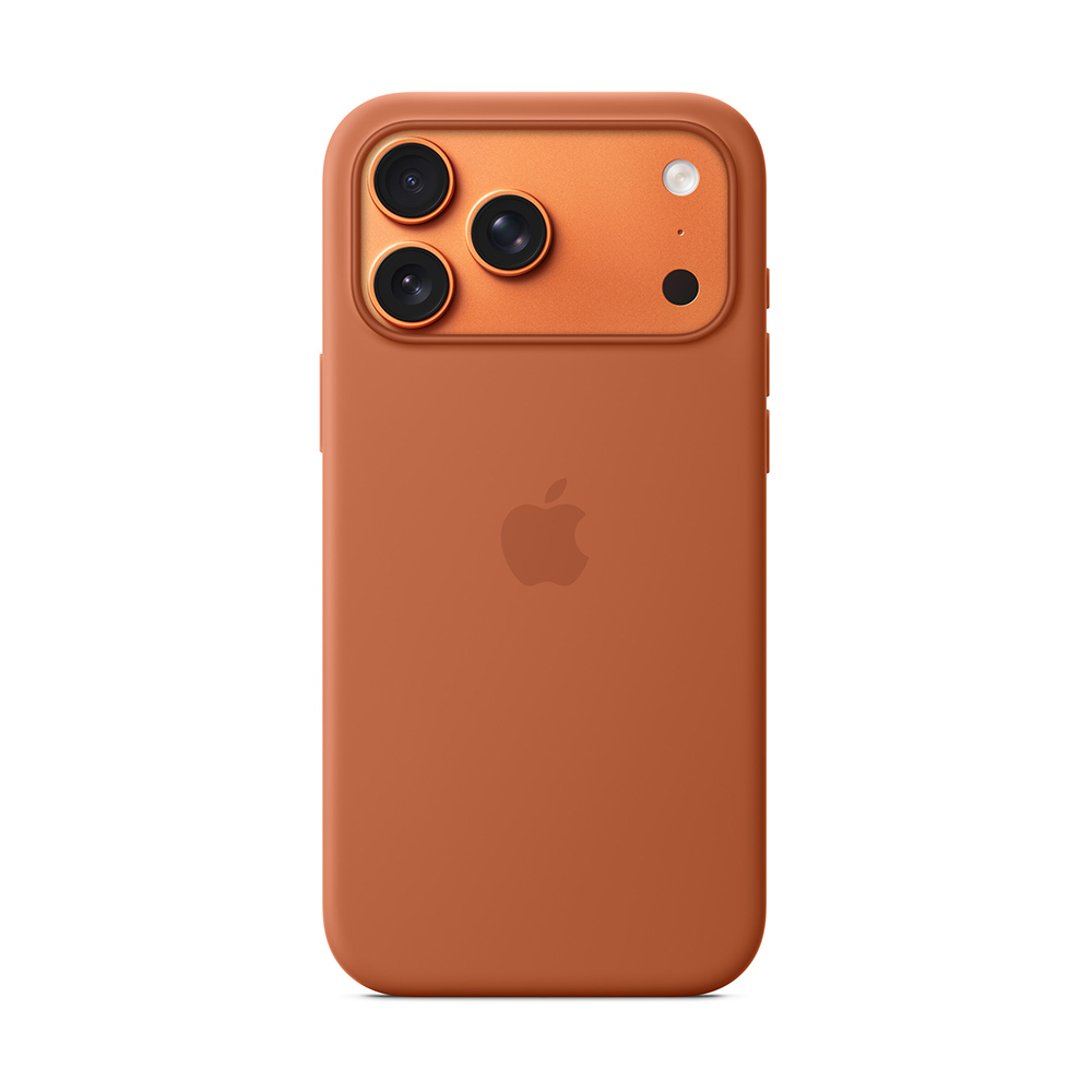 

Чехол Apple Silicone Case с MagSafe для iPhone 17 Pro Max, Terra Cotta, Коричневый, Чехол Apple Silicone Case с MagSafe для iPhone 17 Pro Max, Terra Cotta