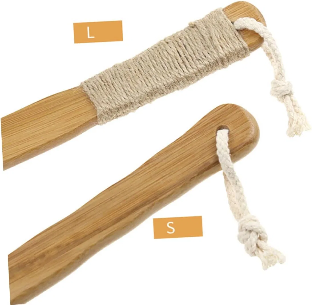 Щетка для тела Bamboo Shower Brush, NIYANGLE, 1 шт, 40x11x3.4 см, Khaki — фото 3