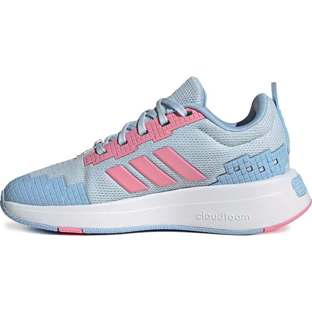 Детские кроссовки для бега Minecraft Pro Adidas, Blue/Blue/Blue — фото 3