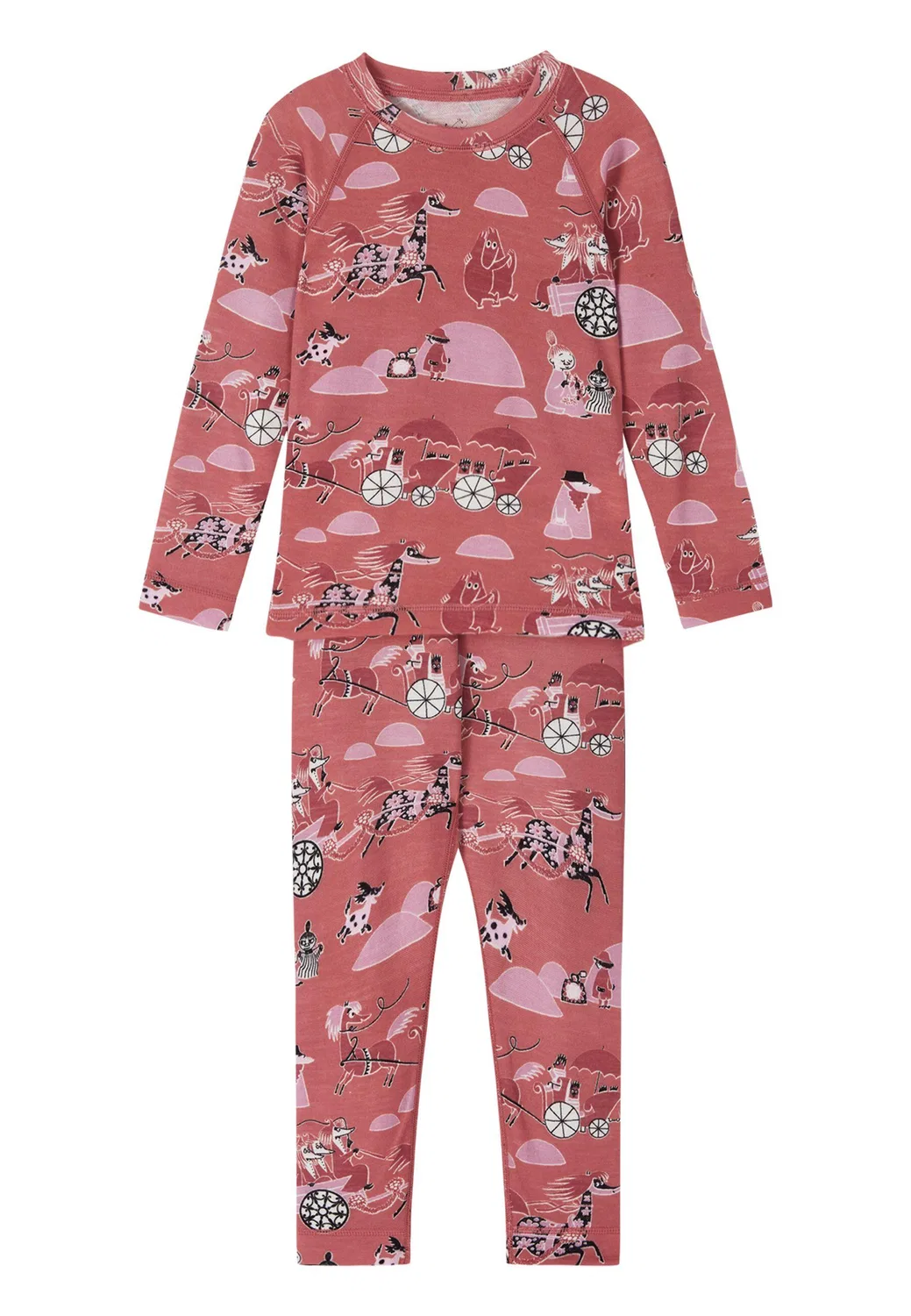 Детский комплект термобелья Moomin Trivsam Reima, Pastellrosa