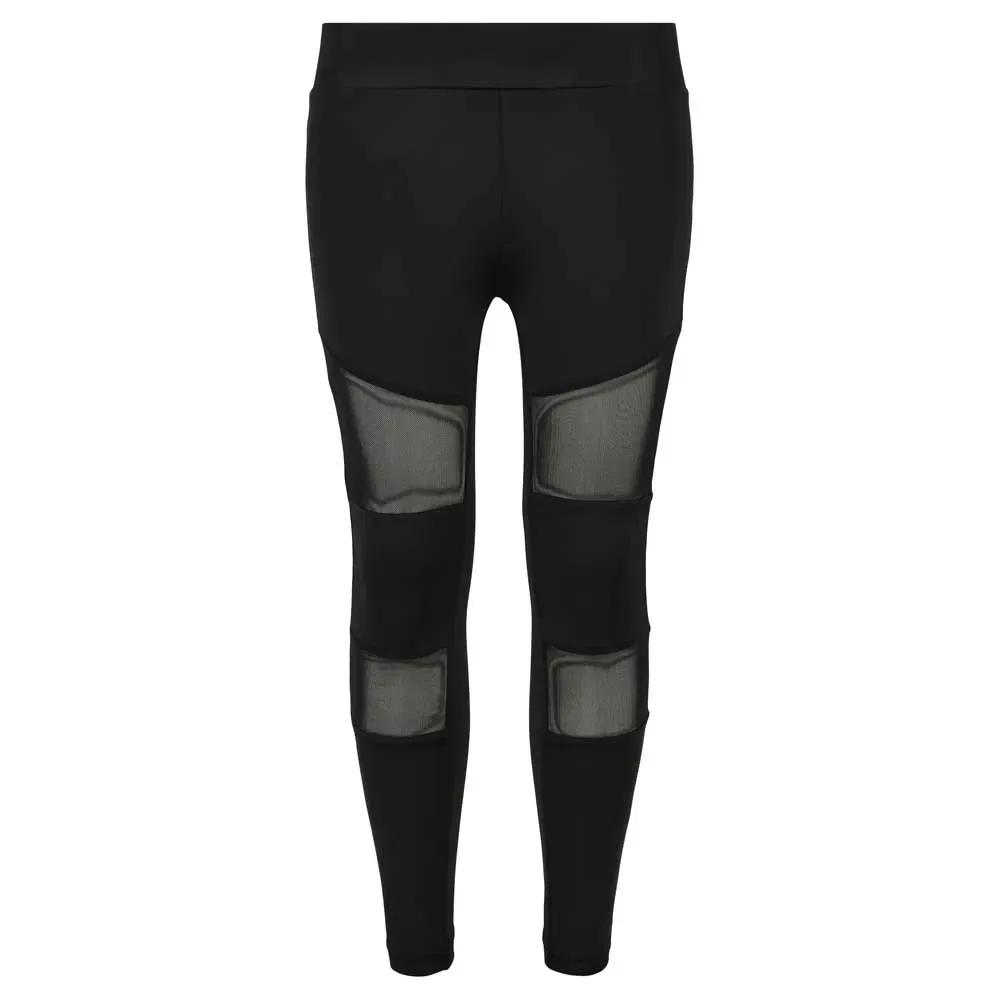 Леггинсы Tech Mesh Urban Classics, черный