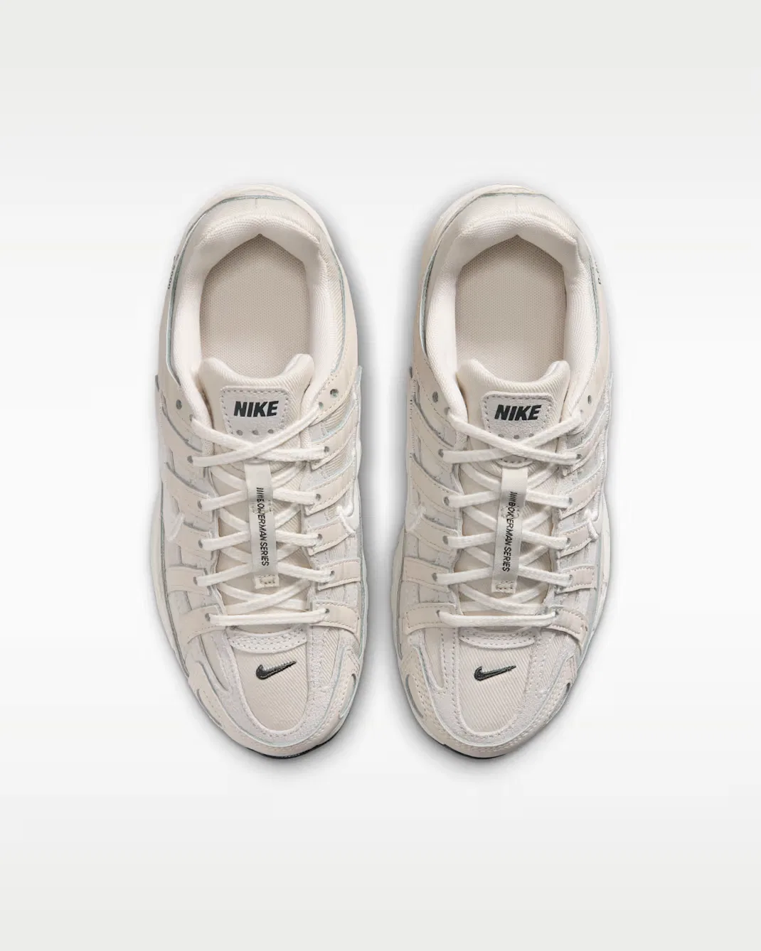 Кроссовки для детей постарше Nike P-6000, Light Bone/Phantom/Light Smoke Grey/Sail — фото 4