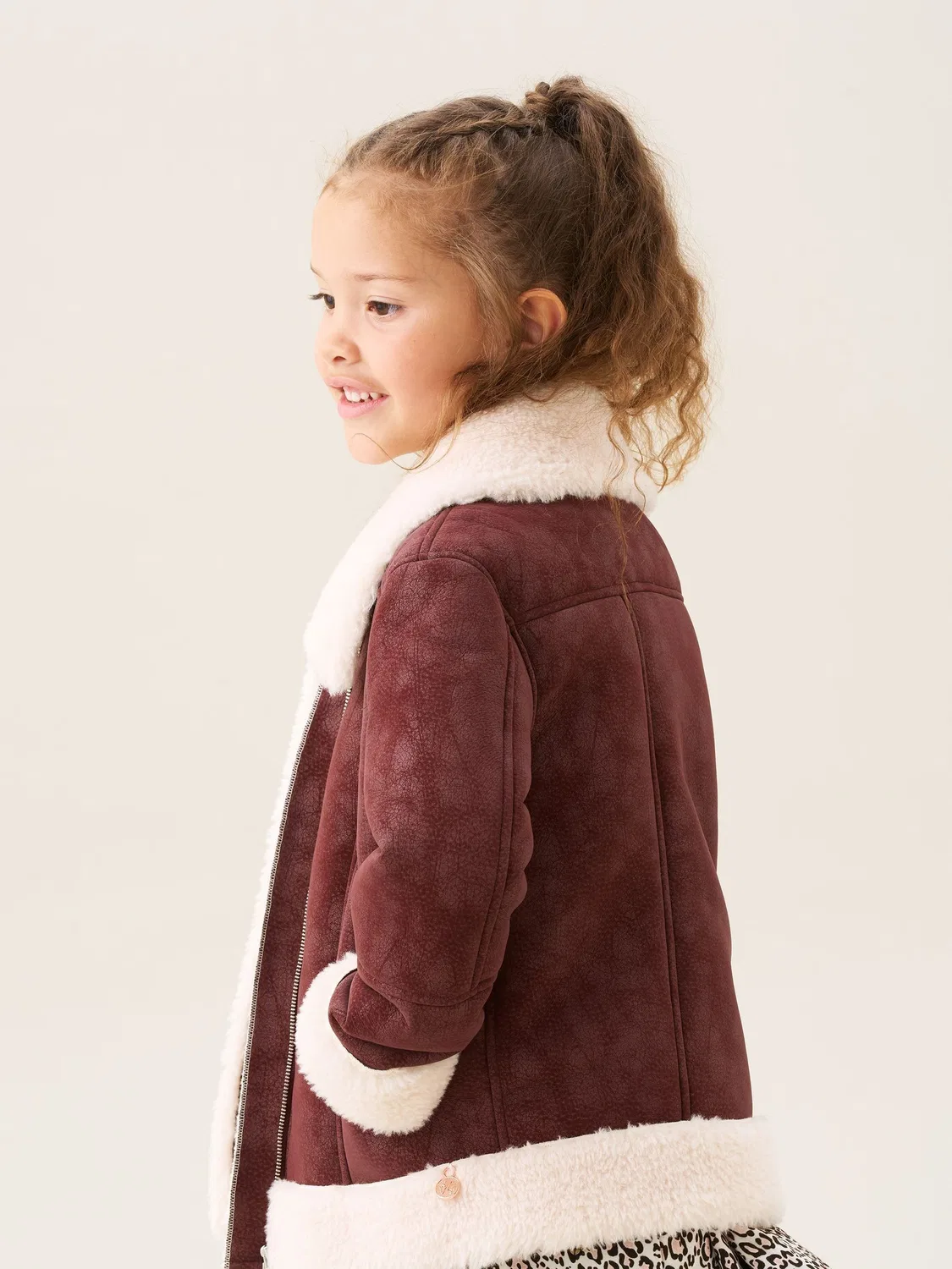 Куртка-авиатор Angel & Rocket, красная — фото 3