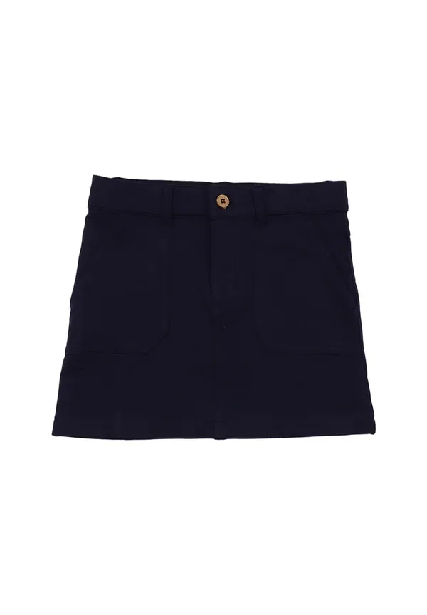 Юбка хлопковая Dark wave-skirt Walkiddy, Dark blue, темно-синий
