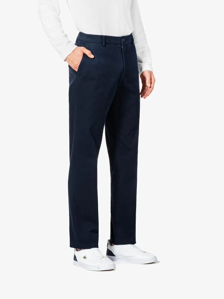 Чиносы мужские, зауженные LACOSTE, Navy — фото 2