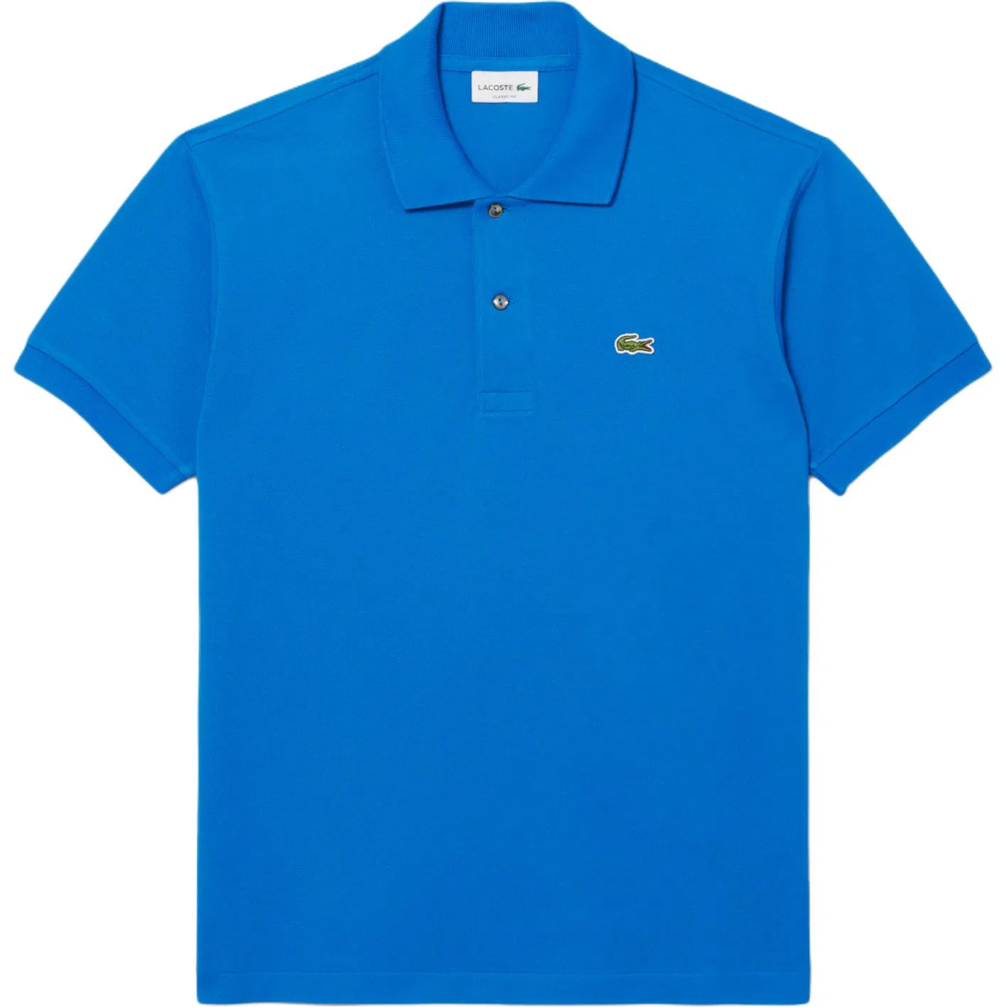 Мужское поло джинсового цвета LACOSTE, Denim Blue