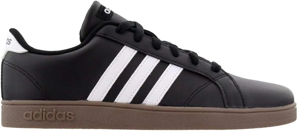 Детские кроссовки для мальчиков Advantage adidas, Black/White/Gum — фото 2