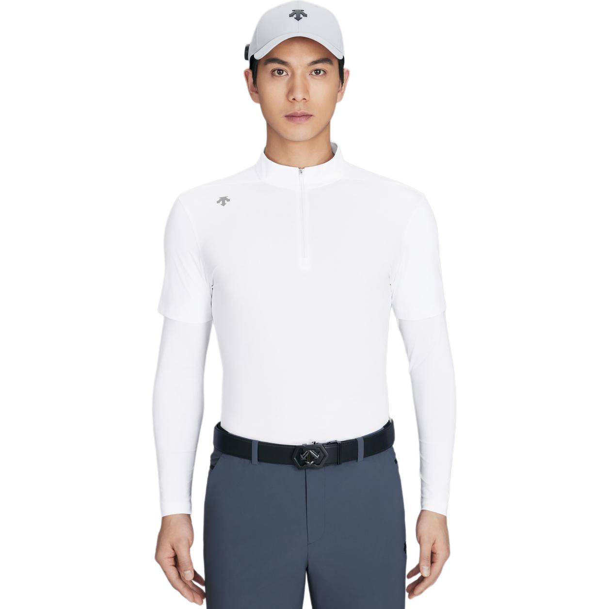 

Мужская поло для гольфа DESCENTE, белый