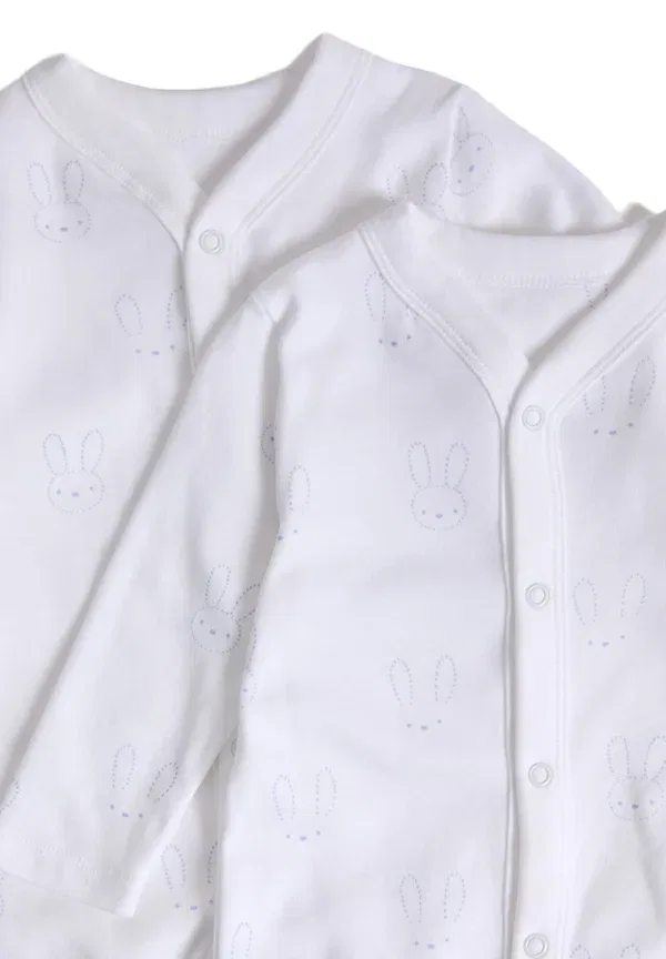 Комбинезон хлопковый 5Pk - sleep suit Marks & Spencer, lilac mix — фото 3