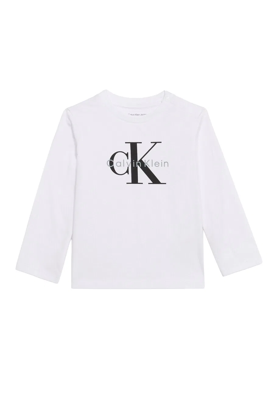 Топ Calvin Klein Jeans белого цвета