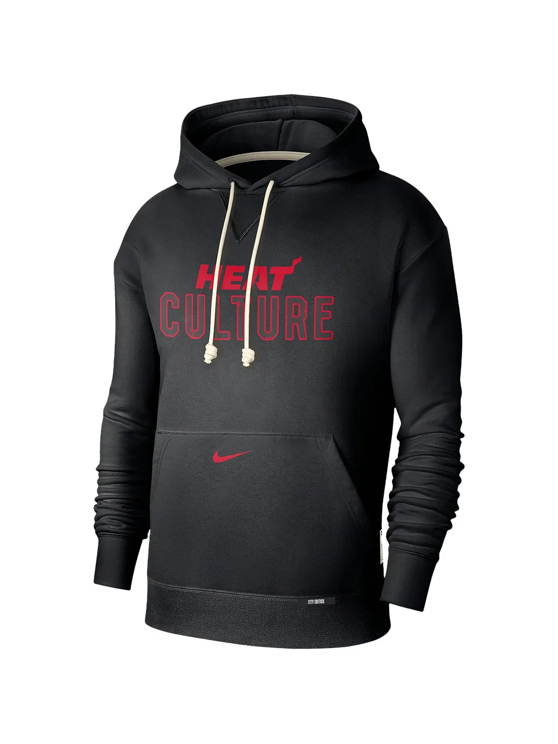 Худи Dri-FIT Miami Heat Nike, черный