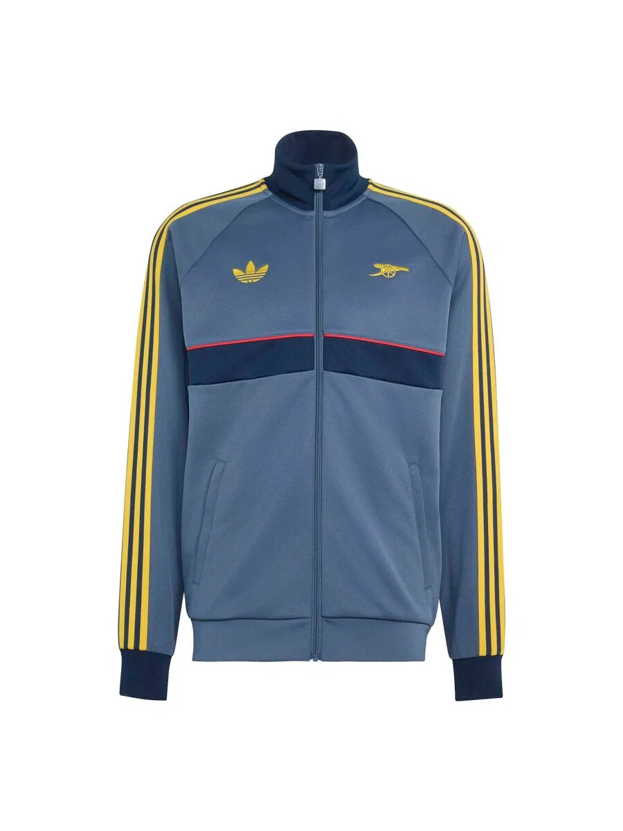 Толстовка на молнии ADIDAS PERFORMANCE Athletic 'FC Arsenal OG' в темно-синем цвете