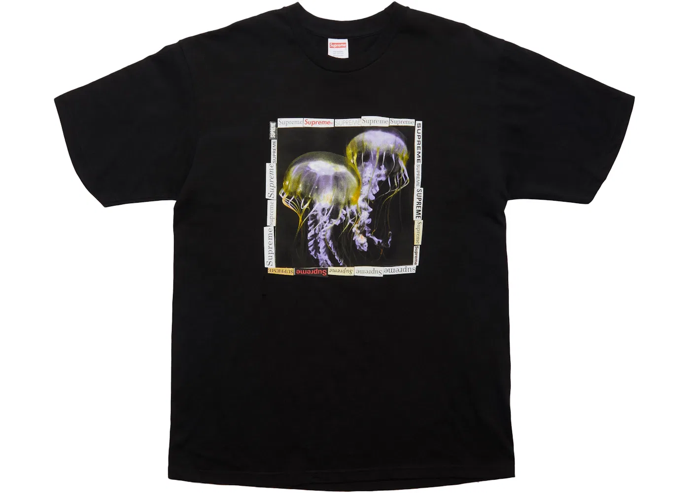 Унисекс футболка с принтом Tee Supreme, Black