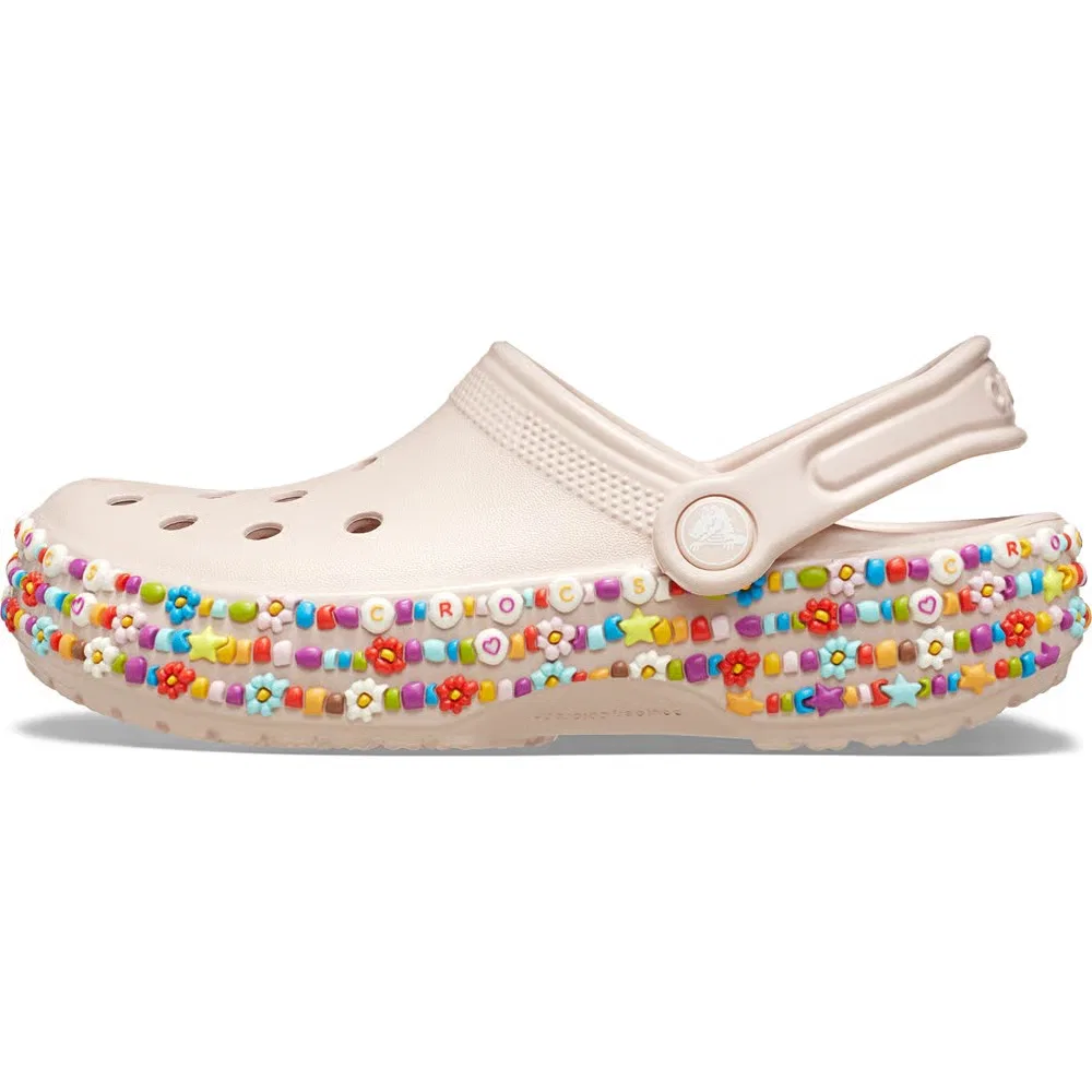 Детские классические сабо с графическим рисунком для малышей Crocs, Quartz Friendship Bracelet — фото 3