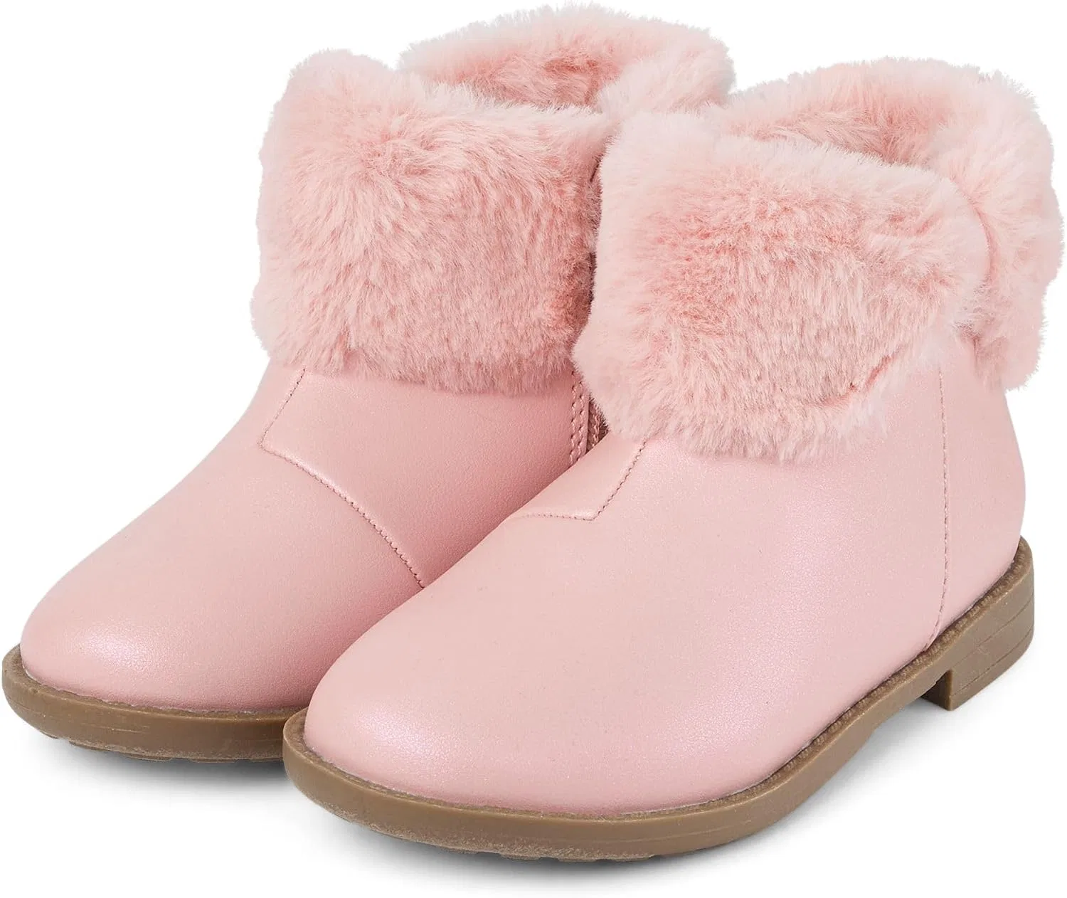Детские ботинки для девочек с коротким голенищем Gymboree, Pink Faux Fur