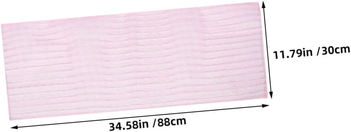 Эксфолиирующее тело полотенце, нейлон, VICASKY, 3 шт, Pink — фото 2