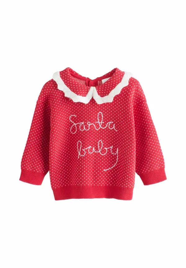 Комплект из брюк и леггинсов, хлопок, Regular fit set, Next, Red Santa, красный — фото 2