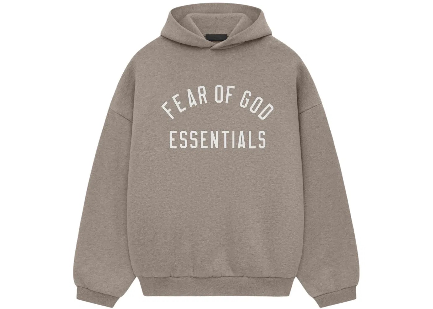 Мужская худи из флиса Fear of God Essentials Hoodie, Heather Gray