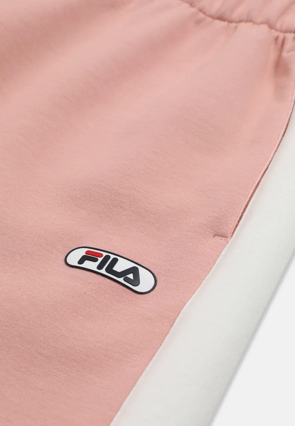 Одежда Lecore с контрастными вставками, брюки для спортивного костюма Fila, Mellow Rose-Egret — фото 3