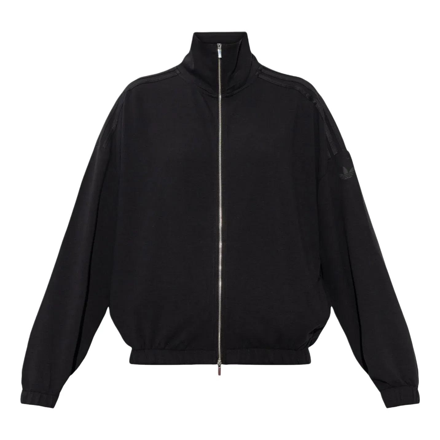 Женская куртка Full Zip Sweatshirt 'Black' adidas, черный